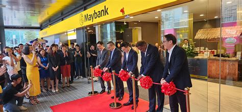 Opening of Maybank@Tampines.